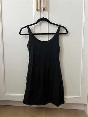 Brandy Melville Black Scoop Neck Tank Dress
